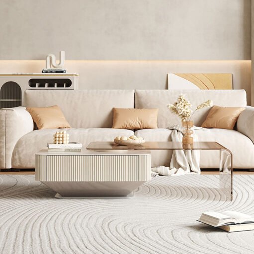 Alonso Coffee Table, Sintered Stone - Image 4