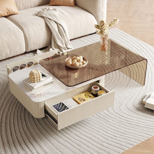 Alonso Coffee Table, Sintered Stone - Image 5
