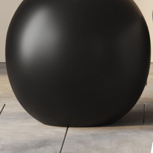 Cleo Coffee Table Set, Black & White, Glass Top - Image 4