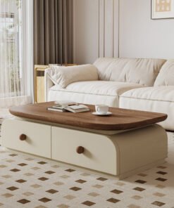 Uddin Rectangle Coffee Table With Storage