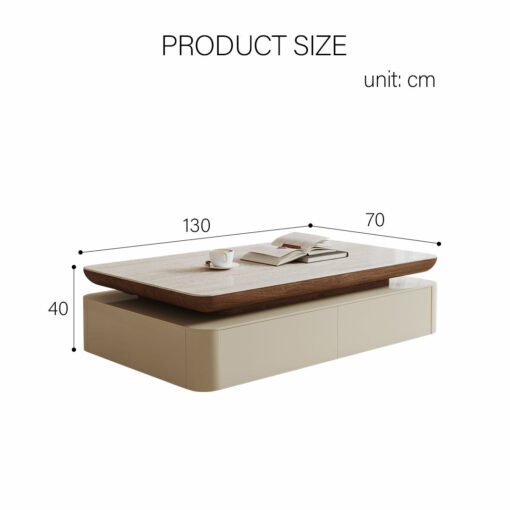 Wexler Extendable Coffee Table With Storage - Image 8