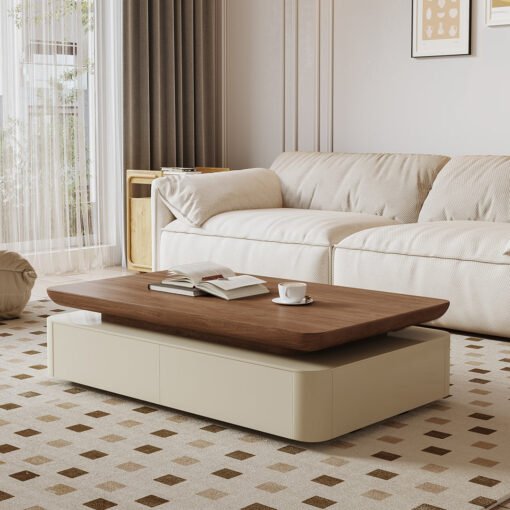 Wexler Extendable Coffee Table With Storage - Image 2