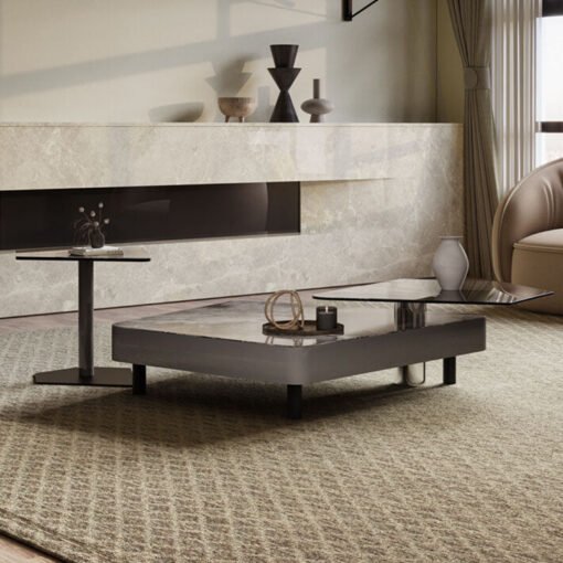 Arya Nesting Coffee table, Black - Image 4