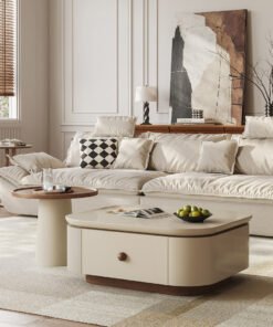 Meer Rectangle Coffee Table Set With Storage
