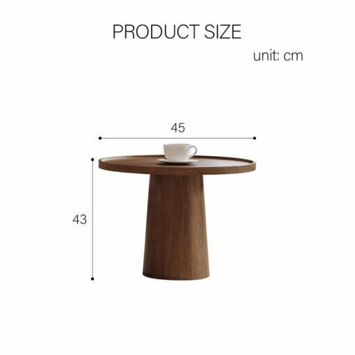 Barakat Travertine Coffee Table Set, Walnut - Image 6