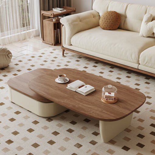 Elbaz Extendable Coffee Table Set With Storage - Image 6