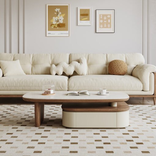 Elbaz Extendable Coffee Table Set With Storage - Image 2