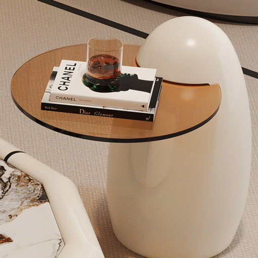 Clara Round Coffee Table Set - Image 3