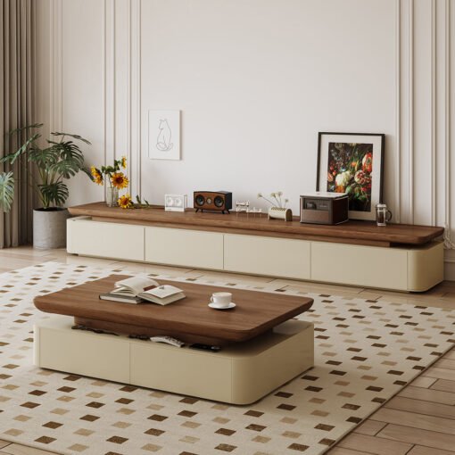 Wexler Extendable Coffee Table With Storage - Image 5