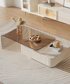 Alonso Coffee Table, Sintered Stone