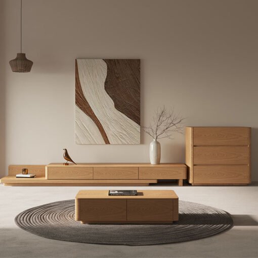 Cassarah Rectangle Coffee Table, Cassarah Sideboard, Wood - Image 2